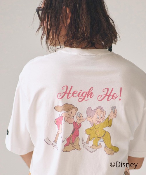 ADAM PATEK(アダムパテック)の「ADAMPATEK/【ADAMPATEK /Snow White and the Seven Dwarfs 】multiT(Tシャツ/カットソー・メンズ・ホワイト/ブラック・1/2)」の6枚目の写真