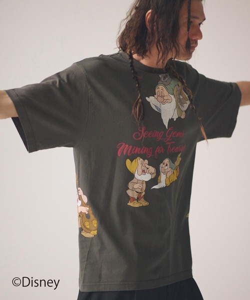ADAM PATEK(アダムパテック)の「ADAMPATEK/【ADAMPATEK /Snow White and the Seven Dwarfs 】multiT(Tシャツ/カットソー・メンズ・ホワイト/ブラック・1/2)」の14枚目の写真