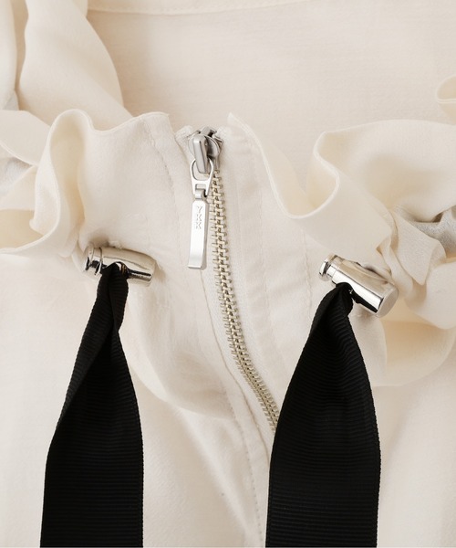 JILL by JILL STUART（ジルバイジルスチュアート）の「シアーブルゾン（その他アウター・レディース・ピンク/ホワイト系その他/ホワイト・FREE）」の13枚目の写真