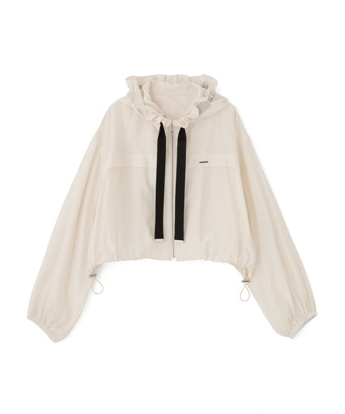 JILL by JILL STUART（ジルバイジルスチュアート）の「シアーブルゾン（その他アウター・レディース・ピンク/ホワイト系その他/ホワイト・FREE）」の10枚目の写真