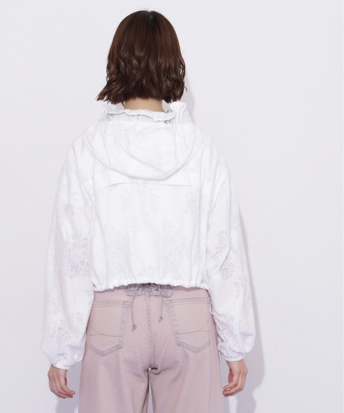 JILL by JILL STUART（ジルバイジルスチュアート）の「シアーブルゾン（その他アウター・レディース・ピンク/ホワイト系その他/ホワイト・FREE）」の5枚目の写真