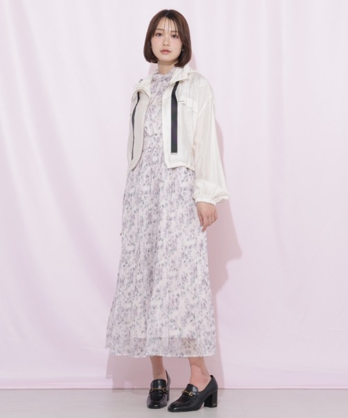 JILL by JILL STUART（ジルバイジルスチュアート）の「シアーブルゾン（その他アウター・レディース・ピンク/ホワイト系その他/ホワイト・FREE）」の20枚目の写真