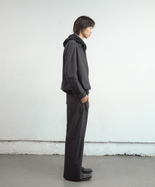 NVRFRGT(ネヴァーフォーゲット)の「【NVRFRGT】SHORT ZIP UP JACKET(ブルゾン・メンズ・ブラック/ブラウン・3/2/1)」の11枚目の写真