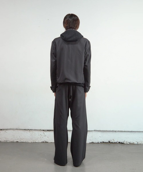 NVRFRGT(ネヴァーフォーゲット)の「【NVRFRGT】SHORT ZIP UP JACKET(ブルゾン・メンズ・ブラック/ブラウン・3/2/1)」の12枚目の写真