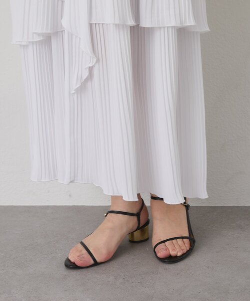 La boutique BonBon（ラブティックボンボン）の「【女子力UP】イレヘムプリーツティアードスカート（スカート・レディース・オフホワイト/サックスブルー/ホワイト・FREE）」の18枚目の写真