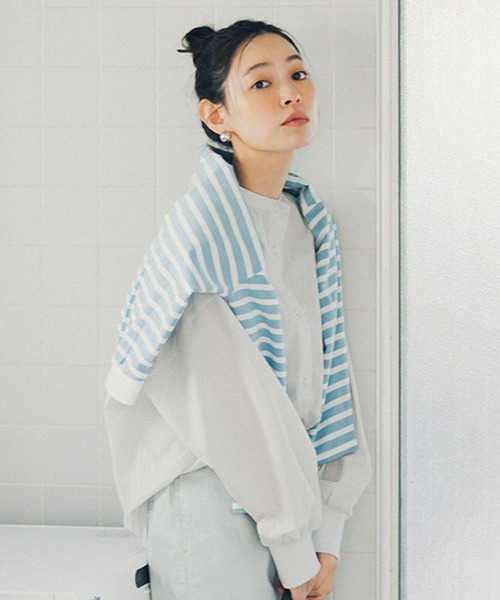 studio CLIP（スタディオクリップ）の「プチハイネックコクーンプルオーバー（Tシャツ/カットソー・レディース・その他2・FREE）」の3枚目の写真