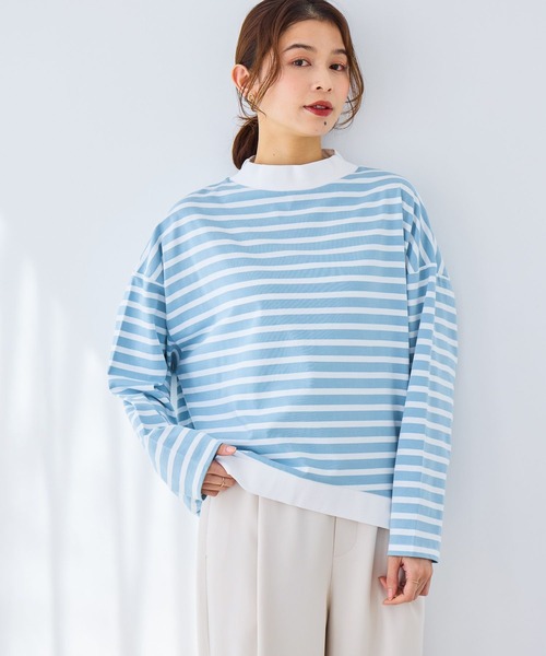 studio CLIP（スタディオクリップ）の「プチハイネックコクーンプルオーバー（Tシャツ/カットソー・レディース・その他2・FREE）」の6枚目の写真