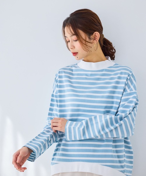 studio CLIP（スタディオクリップ）の「プチハイネックコクーンプルオーバー（Tシャツ/カットソー・レディース・その他2・FREE）」の7枚目の写真