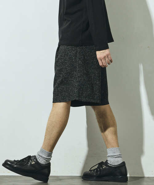 Firsthand(ファーストハンド)の「Firsthand/ファーストハンド サマー ツイード イージー ワイドショーツ / セットアップ対応(その他パンツ・メンズ・ネイビー/ベージュ/グレー/ブラック・LARGE/MEDIUM)」の19枚目の写真