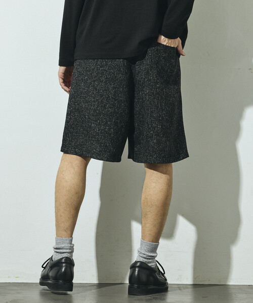 Firsthand(ファーストハンド)の「Firsthand/ファーストハンド サマー ツイード イージー ワイドショーツ / セットアップ対応(その他パンツ・メンズ・ネイビー/ベージュ/グレー/ブラック・LARGE/MEDIUM)」の21枚目の写真