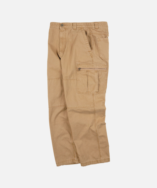 FRIZMWORKS(フリズムワークス)の「WASHED COTTON ZIP CARGO PANTS _ BEIGE(その他パンツ・メンズ・その他・SMALL/MEDIUM/LARGE/X-LARGE)」の2枚目の写真