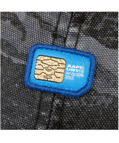 AAPE BY A BATHING APE（エーエイプバイアベイシングエイプ）の「AAPE MAIN CAP（キャップ・メンズ・ブルー系その他2/ブラック系その他・FREE）」の8枚目の写真