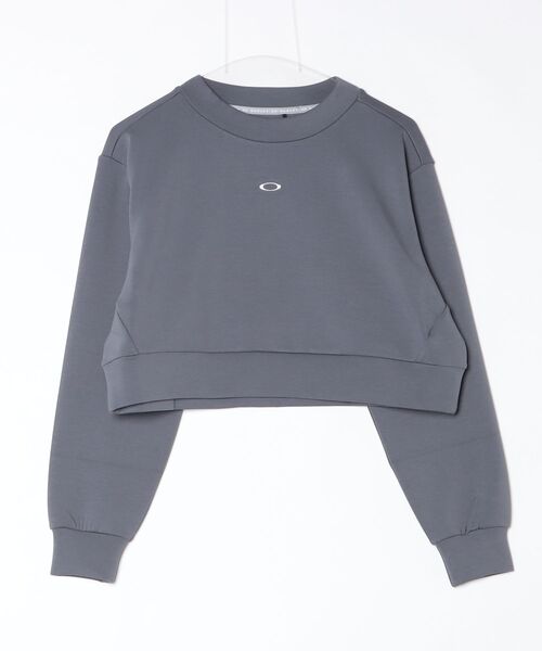 OAKLEY(オークリー)の「オークリー RADIANT PEACH FLEECE CROPPED 11.0(スウェット・レディース・チャコールグレー/ブラウン/サンドグレー・S/M/L)」の11枚目の写真