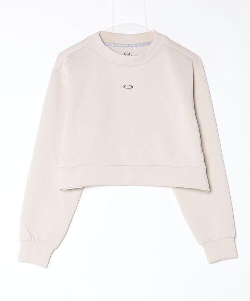 OAKLEY(オークリー)の「オークリー RADIANT PEACH FLEECE CROPPED 11.0(スウェット・レディース・チャコールグレー/ブラウン/サンドグレー・S/M/L)」の12枚目の写真
