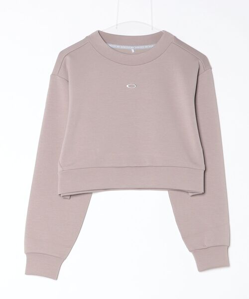 OAKLEY(オークリー)の「オークリー RADIANT PEACH FLEECE CROPPED 11.0(スウェット・レディース・チャコールグレー/ブラウン/サンドグレー・S/M/L)」の13枚目の写真