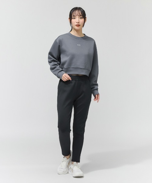 OAKLEY(オークリー)の「オークリー RADIANT PEACH FLEECE CROPPED 11.0(スウェット・レディース・チャコールグレー/ブラウン/サンドグレー・S/M/L)」の5枚目の写真