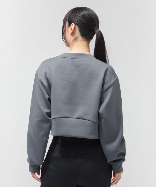 OAKLEY(オークリー)の「オークリー RADIANT PEACH FLEECE CROPPED 11.0(スウェット・レディース・チャコールグレー/ブラウン/サンドグレー・S/M/L)」の8枚目の写真