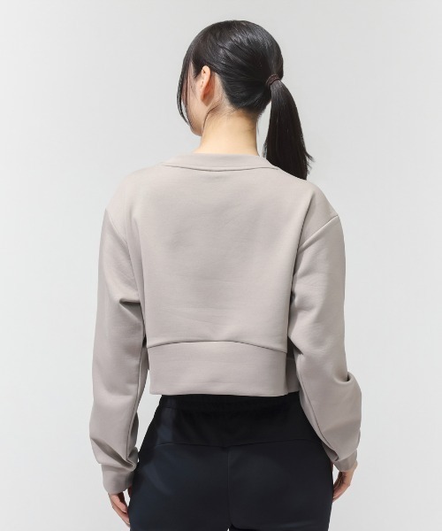OAKLEY(オークリー)の「オークリー RADIANT PEACH FLEECE CROPPED 11.0(スウェット・レディース・チャコールグレー/ブラウン/サンドグレー・S/M/L)」の9枚目の写真