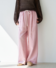 IENA | 《新色あり/追加》ウォッシャブル リネンレーヨンイージーパンツ(その他パンツ)