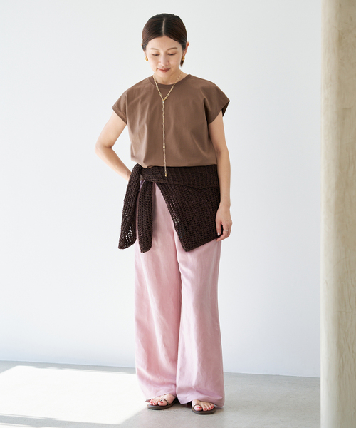 専用！IENA

16200円　Smoothy Wool ケーププルオーバー 新色あり/追加》ウォッシャブル リネンレーヨンイージーパンツ（その他