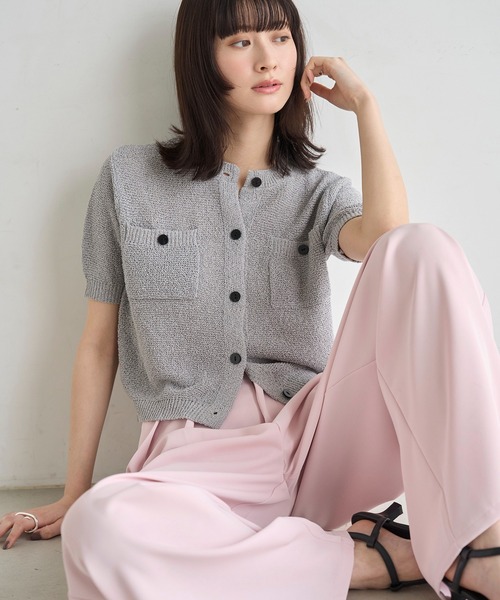 meilmada(メイルマダ)の「カラータックワイドパンツ(スラックス・レディース・ピンク/ライトイエロー・FREE)」の9枚目の写真
