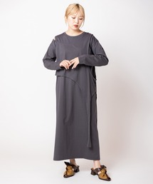 OSMOSIS | アシンメトリーワンピース(ワンピース)