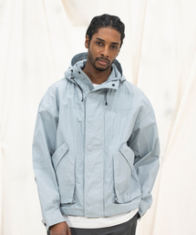 KALAPATTHAR（カラパタール）の「NYLON RIPSTOP LIGHT WEIGHT SHELL SHORT-JACKET - SKY BLUE（ナイロンジャケット）」