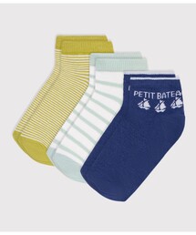 PETIT BATEAU | 柄入りソックス３枚組(ソックス/靴下)