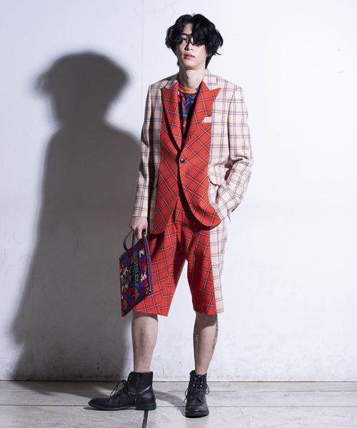 GREEDILOUS(グリディアス)の「チェックコンビジャケット(テーラードジャケット・メンズ・その他・S/M/L/XS)」の5枚目の写真