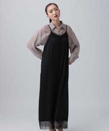 トップス RT 97488 レースドッキングZIPプルオーバー 771108（Tシャツ/カットソー