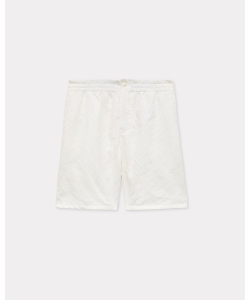 KENZO(ケンゾー)の「'KENZO Tiger' エラスティック ショートパンツ イン コットン ジャカード(その他パンツ・メンズ・ホワイト系その他・LARGE/MEDIUM)」の1枚目の写真