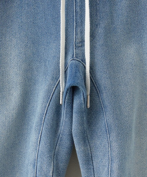WP WESTPOINT(ダブルピーウエストポイント)の「WP WESTPOINT/ダブルピー ウエストポイント 限定 テイパード サイドジップ インディゴ イージーパンツ 2026年春夏(デニムパンツ・メンズ・インディゴブルー・XS/S/M/L/XL)」の8枚目の写真