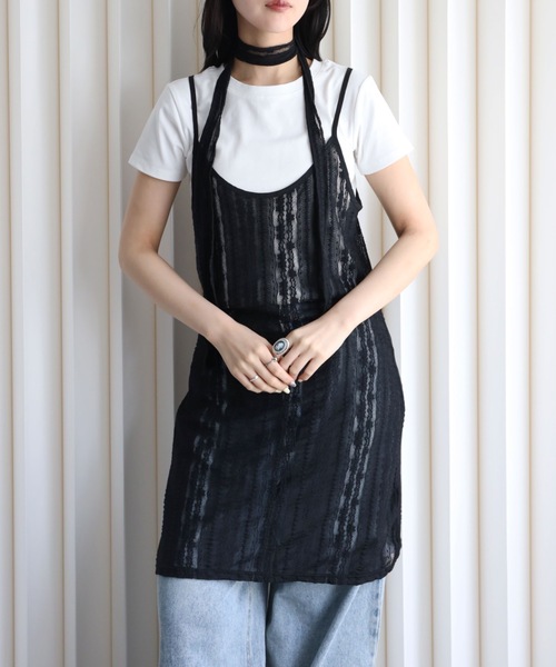 model：164cm. 着用サイズ: FREE