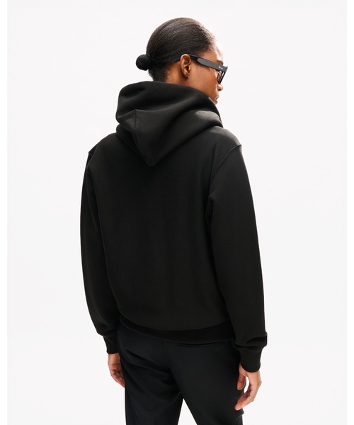 KENZO(ケンゾー)の「'KENZO Signature' エンブロイダリー ジップアップ フーディー イン コットン(パーカー・レディース・ブラック系その他5・MEDIUM/SMALL/X-SMALL)」の5枚目の写真