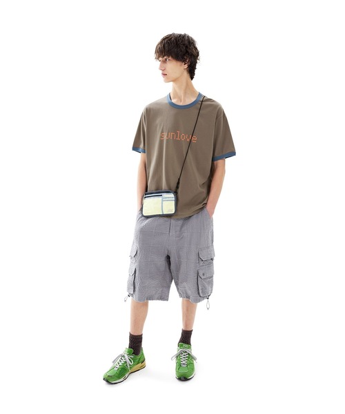 SUNLOVE(サンラブ)の「Noddy Pouch Bag(ショルダーバッグ・レディース・ネイビー/アイボリー/レッド/ブルー/グレー・FREE)」の10枚目の写真