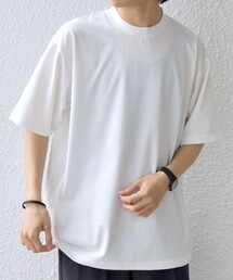 SHIPS any:〈洗濯機可能〉JAPAN MADE ライト ペーパー クルーネック Tシャツ◇