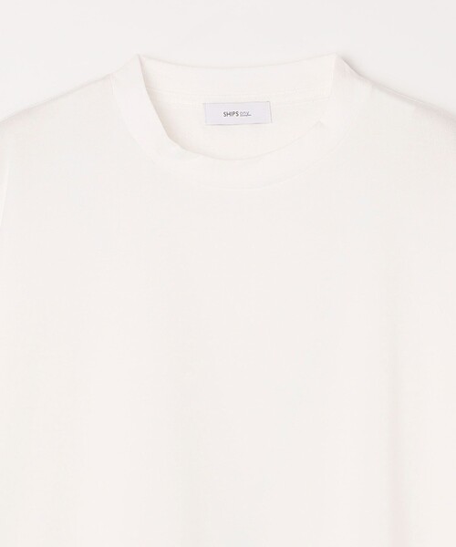 SHIPS any(シップス エニィ)の「SHIPS any:〈洗濯機可能〉JAPAN MADE ライト ペーパー クルーネック Tシャツ◇(Tシャツ/カットソー・メンズ・ホワイト/ライトグレー/ブラック・X-LARGE/LARGE/MEDIUM)」の13枚目の写真