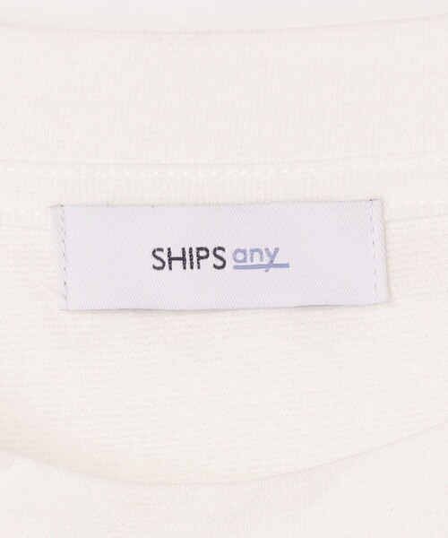 SHIPS any(シップス エニィ)の「SHIPS any:〈洗濯機可能〉JAPAN MADE ライト ペーパー クルーネック Tシャツ◇(Tシャツ/カットソー・メンズ・ホワイト/ライトグレー/ブラック・X-LARGE/LARGE/MEDIUM)」の10枚目の写真