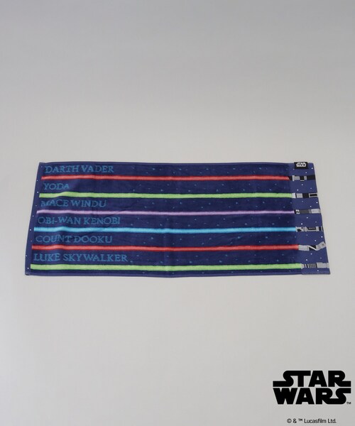 セール】フェイスタオル ライトセーバーストライプ ＜STAR WARS スター