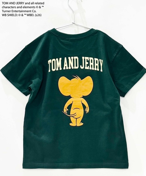 セール】【TOM&JERRY/トム＆ジェリー】プリント ちょいBIG Tシャツ（T