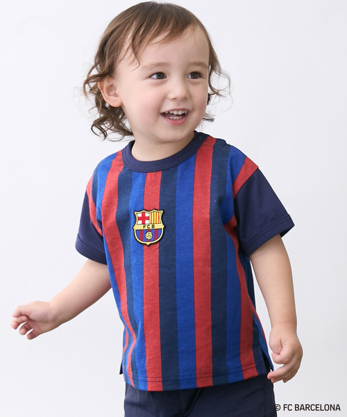 セール】【FC BARCELONA】接触冷感ワッペンTシャツ（Tシャツ