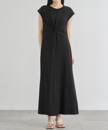 【CITY TOKYO/シティートウキョウ】Shoulder Tuck Twist Dress / ショルダータックツイストワンピース