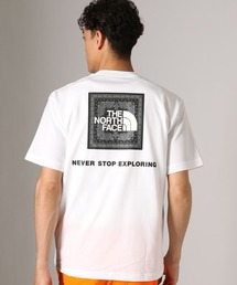 【THE NORTH FACE(ザ・ノース・フェイス)】バンダナロゴTシャツ[速乾]