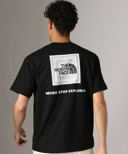 THE NORTH FACE（ザノースフェイス）の「【THE NORTH FACE(ザ・ノース・フェイス)】バンダナロゴTシャツ[速乾]（Tシャツ/カットソー・メンズ・グレー/ホワイト/ブラック・LARGE/MEDIUM）」の2枚目の写真