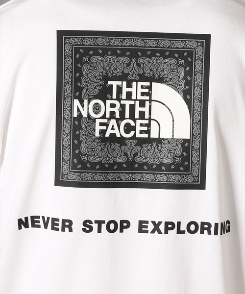 THE NORTH FACE（ザノースフェイス）の「【THE NORTH FACE(ザ・ノース・フェイス)】バンダナロゴTシャツ[速乾]（Tシャツ/カットソー・メンズ・グレー/ホワイト/ブラック・LARGE/MEDIUM）」の9枚目の写真