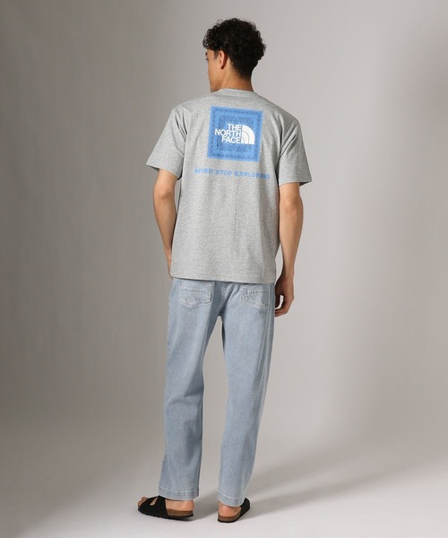 THE NORTH FACE（ザノースフェイス）の「【THE NORTH FACE(ザ・ノース・フェイス)】バンダナロゴTシャツ[速乾]（Tシャツ/カットソー・メンズ・グレー/ホワイト/ブラック・LARGE/MEDIUM）」の13枚目の写真