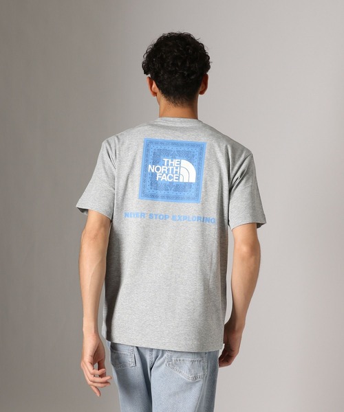 THE NORTH FACE（ザノースフェイス）の「【THE NORTH FACE(ザ・ノース・フェイス)】バンダナロゴTシャツ[速乾]（Tシャツ/カットソー・メンズ・グレー/ホワイト/ブラック・LARGE/MEDIUM）」の16枚目の写真