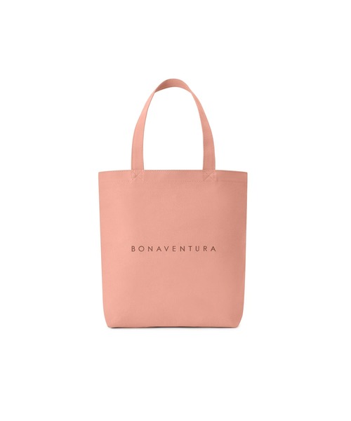 BONAVENTURA（ボナベンチュラ）の「イージー キャンバス トートバッグ (ラージ)  縦型 トート A4（トートバッグ・レディース・ライトグレー/ライトカーキ/ベージュ系その他/ブラウン/コーラルピンク/オレンジ/アイボリー/ブラック/チャコールグレー・FREE）」の8枚目の写真