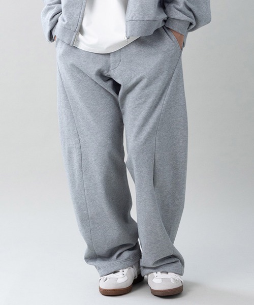 EGO TRIPPING(エゴトリッピング)の「mp15101- 3D-SWEATPANTS スウェットパンツ(626705)(スウェットパンツ・メンズ・チャコール/杢グレー/ブラック・29/31/33)」の4枚目の写真