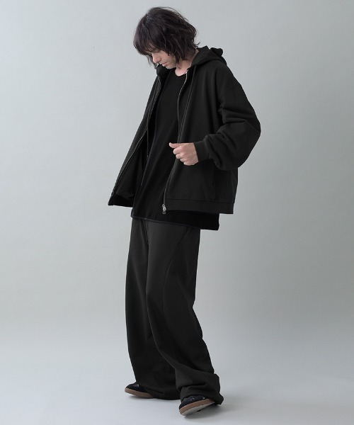 EGO TRIPPING(エゴトリッピング)の「mp15101- 3D-SWEATPANTS スウェットパンツ(626705)(スウェットパンツ・メンズ・チャコール/杢グレー/ブラック・29/31/33)」の15枚目の写真